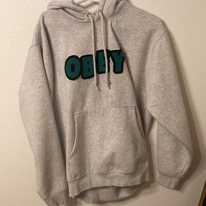 Grey medium Obey hoodie